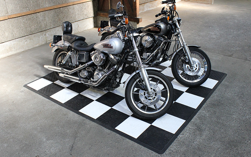 ガレージ おしゃれ バイク Bike-2Lセット画像