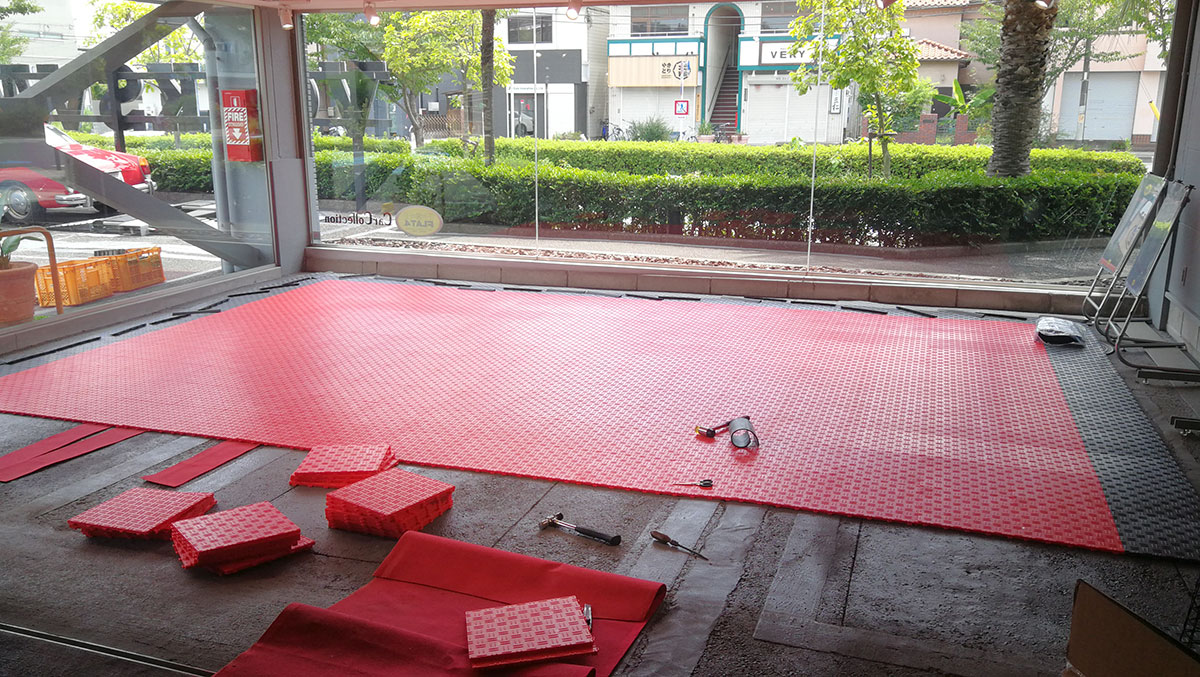 FLAT4 様 施工中