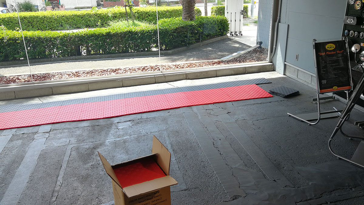 FLAT4 様 施工中