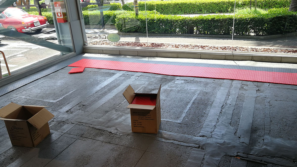 FLAT4 様 施工中